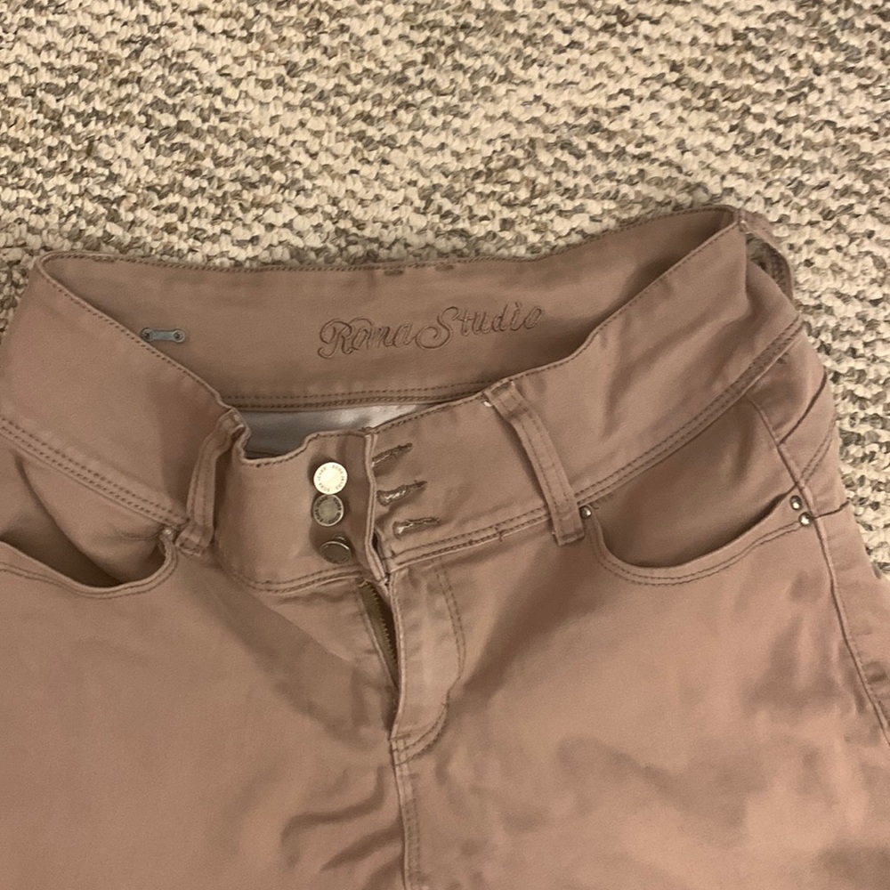 3 button skinny jeans